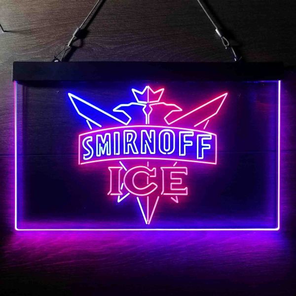 Smirnoff Ice Dual LED Neon Light Sign